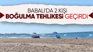 Karadenizde 2 kişi boğulma tehlikesi geçirdi