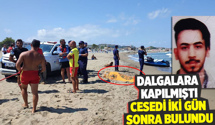 Karadenizde boğulan gencin cesedi bulundu