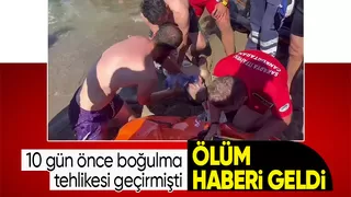 Karadenizde boğulma tehlikesi geçiren gençten acı haber
