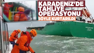 Karadenizde tahliye operasyonu
