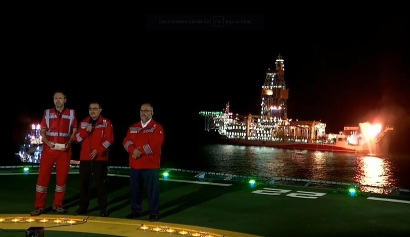 Karadeniz’de tarihi gün, doğalgazda ilk ateş yandı