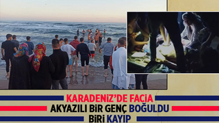 Karadenizde yüzen Akyazılı gençlerden biri boğuldu, diğeri kayıp