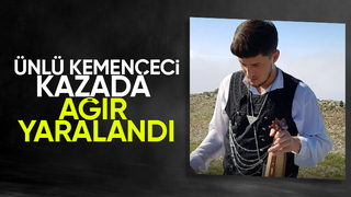 Karadenizli sanatçı kazada ağır yaralandı