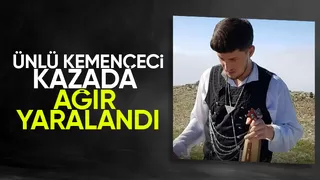 Karadenizli sanatçı kazada ağır yaralandı