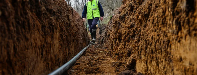 Karadere’ye 13 kilometrelik içme suyu hattı