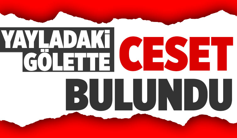 Karagöl Yaylası'nda ceset bulundu