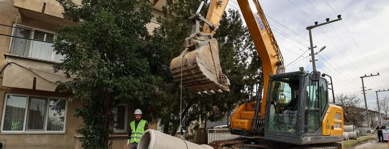 Karakamış'a yağmur suyu altyapısı