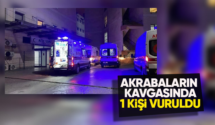 Karaköy'de silahlı kavga: 1 yaralı