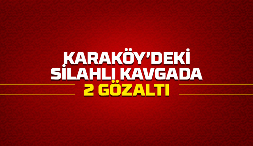 Karaköy'deki olayda 2 gözaltı