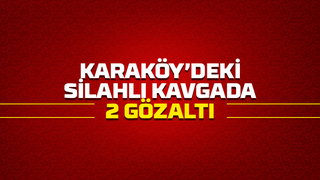 Karaköy'deki olayda 2 gözaltı