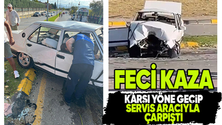 Karaman'da feci kaza