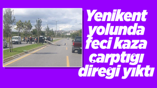 Karaman yolunda feci kaza