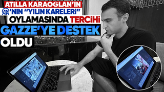 Karaoğlan, AA’nın ‘Yılın Kareleri’ oylamasına katıldı