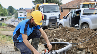 Karapürçek'e yeni içme suyu hattı
