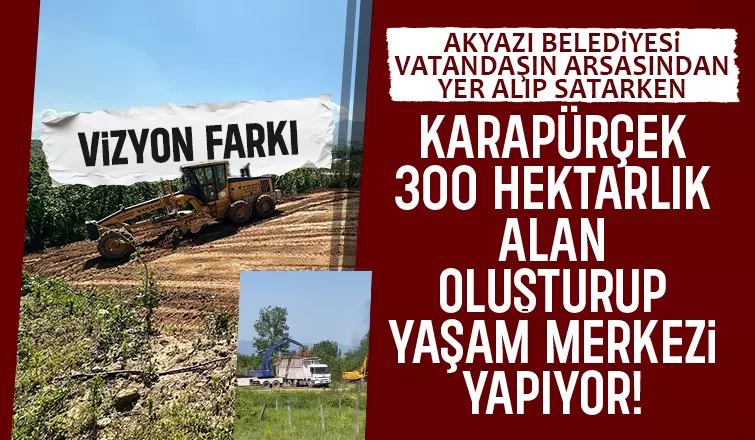 Karapürçek'te 300 hektarlık alana yeni yaşam merkezi