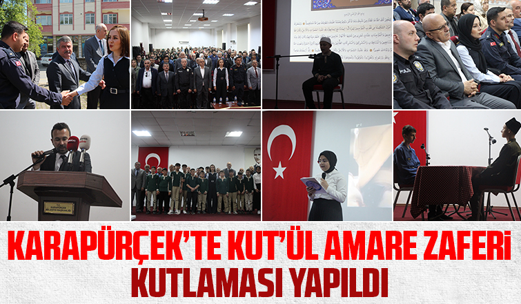 Karapürçek'te Kut'ül Amare Zaferi'ni kutlama programı gerçekleştirildi