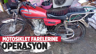 Karapürçek'te motosiklet hırsızlarına operasyon
