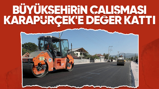 Karapürçek ulaşımına konfor ve güven katan proje