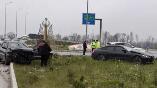 Karapürçek yolunda feci kaza