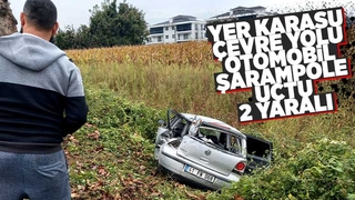 Karasu çevre yolunda kaza: 2 yaralı