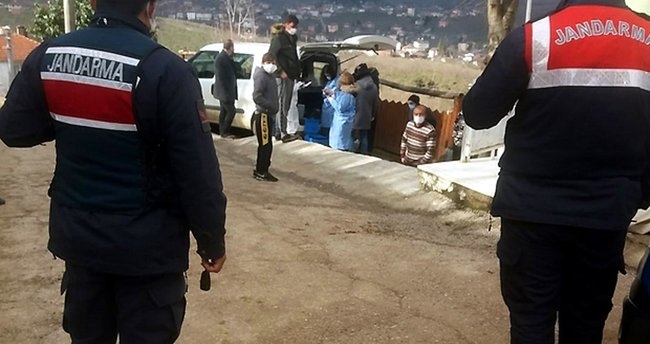 Karasu'da 10 ev daha karantinaya alındı