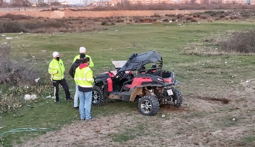 Karasu'da ATV kazası: 1 yaralı
