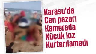 Karasu'da can pazarı böyle görüntülendi