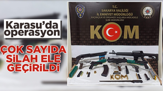 Karasu'da ev ve iş yerine operasyon