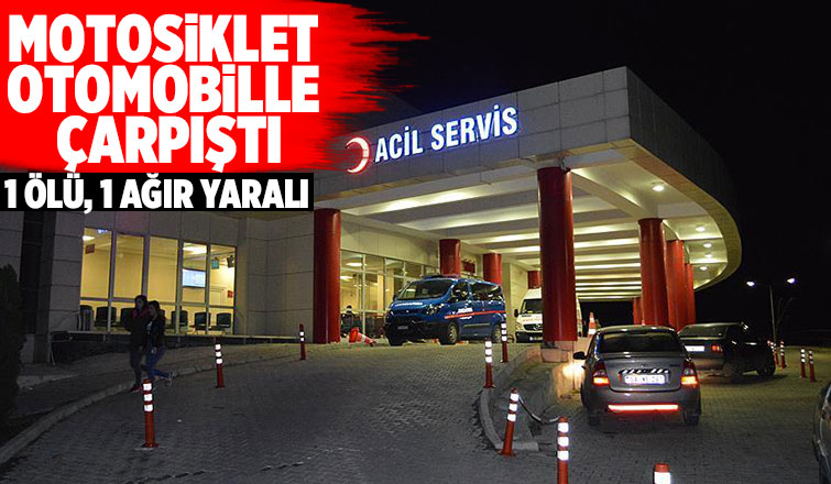Karasu'da feci kaza: 1 ölü, 1 ağır yaralı