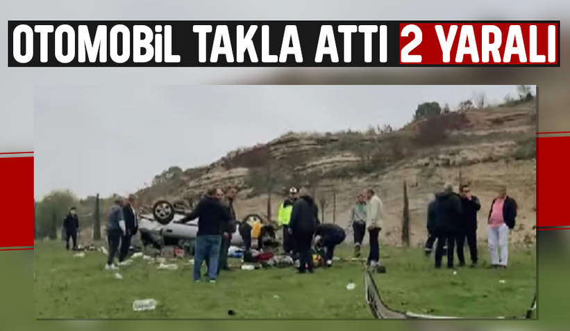 Karasu'da feci kaza: 2 yaralı