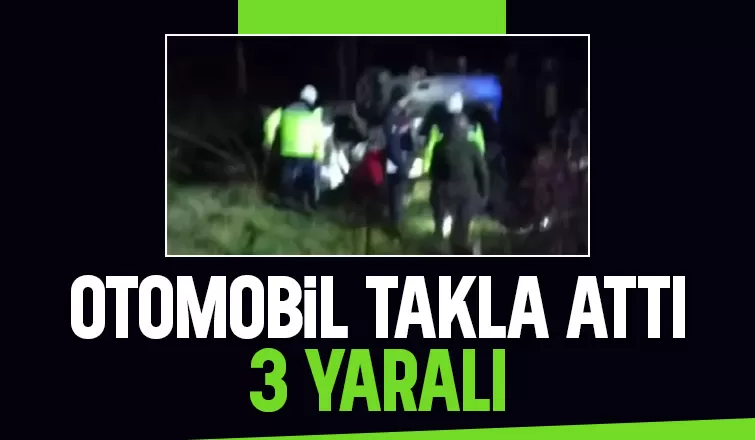 Karasu'da feci kaza: 3 yaralı