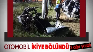 Karasu'da feci kaza
