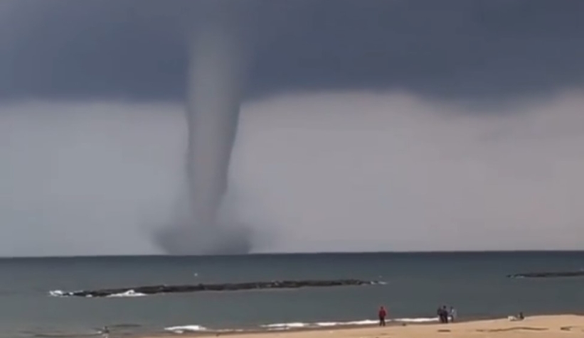 Karasu'da hortum paniği