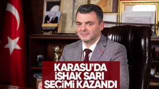 Karasu'da İshak Sarı seçimi aldı