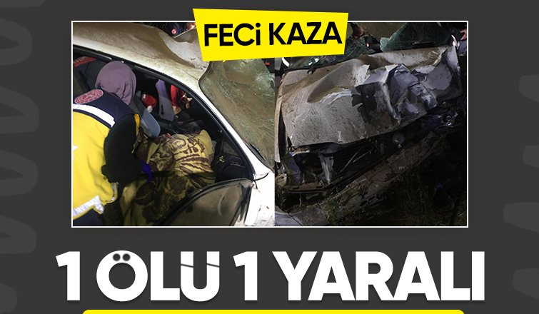 Karasu'da kaza 1 ölü, 1 yaralı