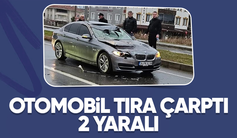 Karasu'da kaza: 2 yaralı