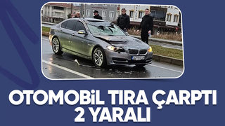 Karasu'da kaza: 2 yaralı