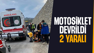 Karasu'da kaza 2 yaralı