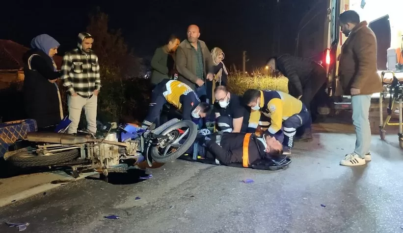 Karasu'da kaza: 2 yaralı