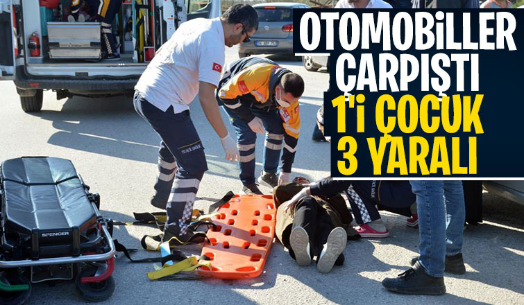 Karasu'da kaza: 3 yaralı