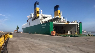 Karasu'da Ro-Ro heyecanı