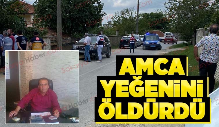 Karasu'da amcası yeğenini öldürdü