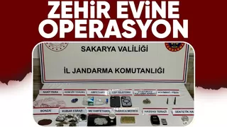 Karasu'da uyuşturucu operasyonu
