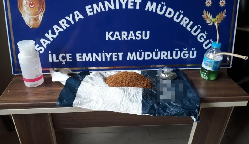 Karasu'da uyuşturucu operasyonu