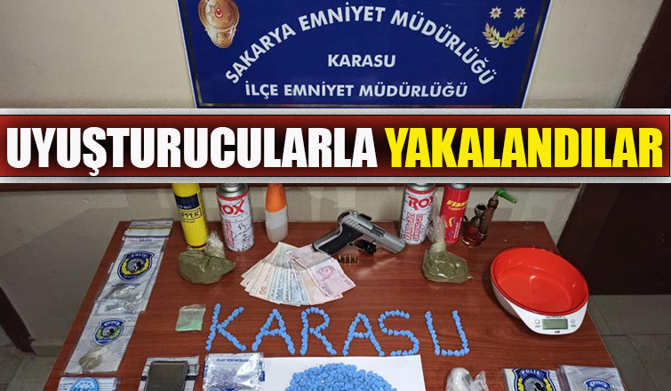 Karasu'da uyuşturucu operasyonu