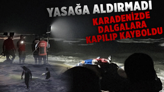 Karasu'da yabancı uyruklu genç dalgalara kapılıp kayboldu