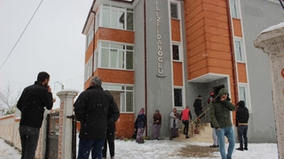 Karasu'da yangın paniği