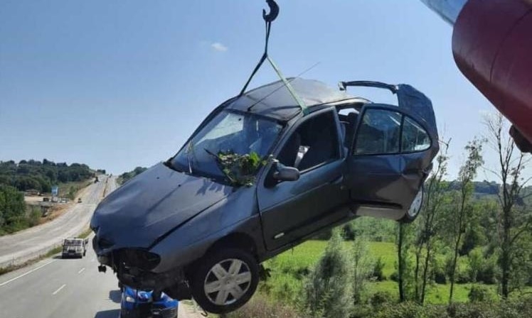 Karasu'daki feci kazada ölen kişinin kimliği belli oldu