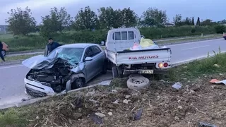 Karasu-Kaynarca yolunda kaza