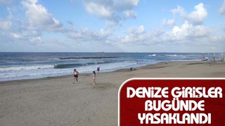 Karasu, Kocaali, Kaynarca'da denize girişler yasak